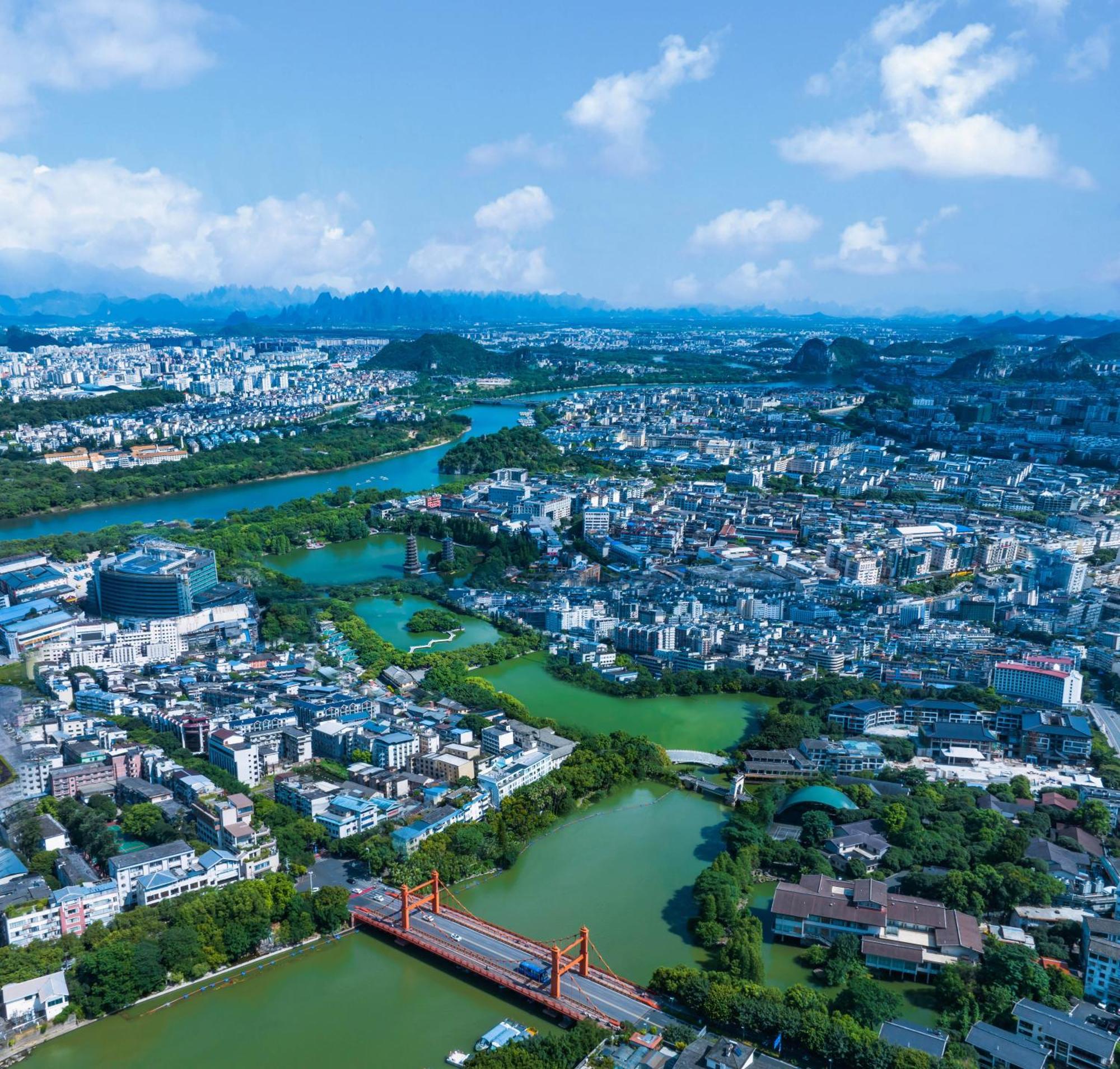 Lijiang Moon Hotel - Guilin East And West Lane Two Rivers And Four Lakes Scenic Area מראה חיצוני תמונה